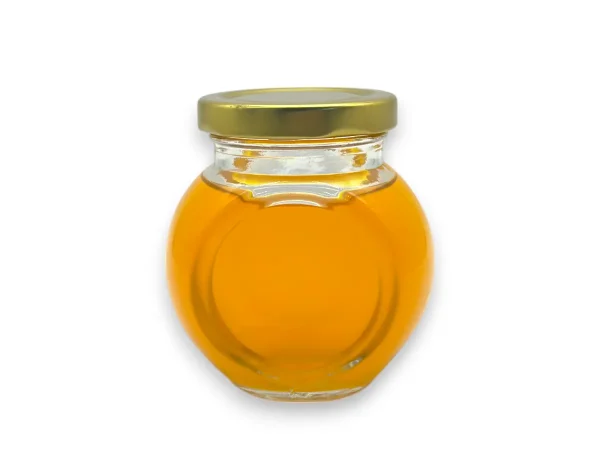 Borcan sticla, marturii, Oval, 212ml!