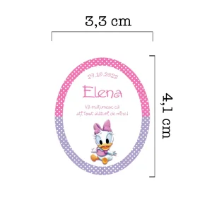 Etichete Sticle, botez, 5S