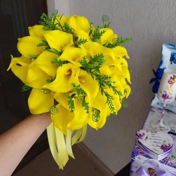 Buchet de Mireasă și Nașă, Galben