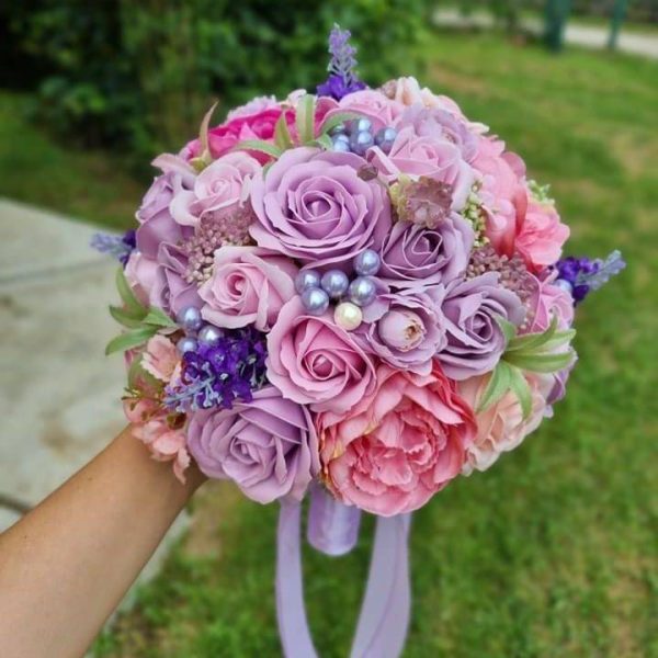 Buchet de Mireasă și Nașă, Colorat Mare!