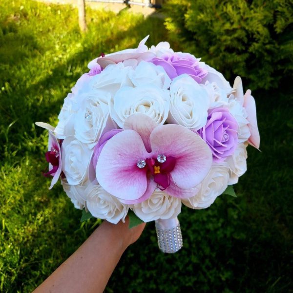 Buchet de Mireasă și Nașă, Classic White!