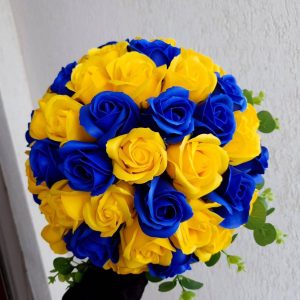 Buchet de Mireasă și Nașă, Gold&Blue!