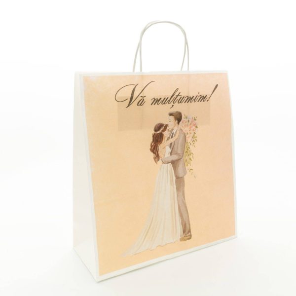 Punga Nunta cu mesaj si imagine