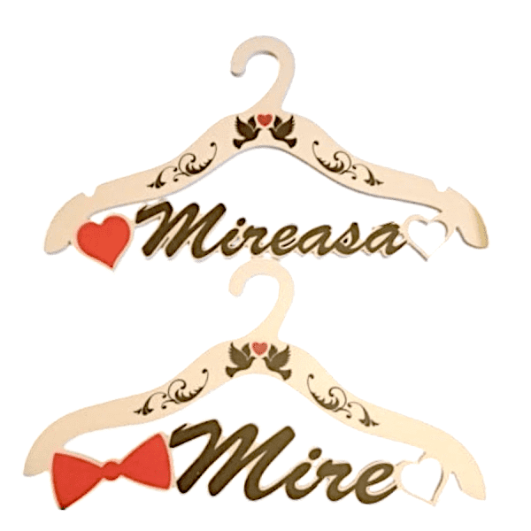 Set 2 umerase mireasa & mire