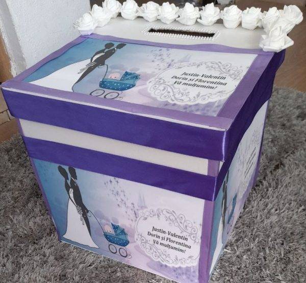 Cufar bani botez, personalizat