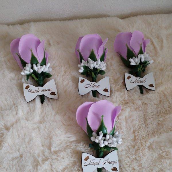 396199001_775579687660025_888150848392145197_n Cocarde Nunta, cu Ecuson de LEMN