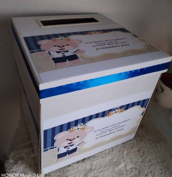 Cufar bani botez, personalizat