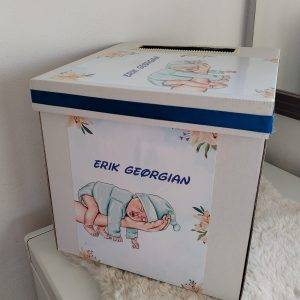 Cufar bani botez, personalizat