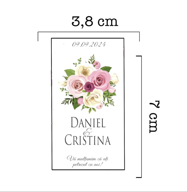 Set 5 Coc Pack Buchet Trandafiri(5 Produse Incluse in Pachet).