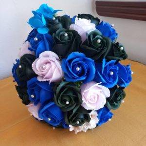 Imagine WhatsApp 2024-09-27 la 19.42.39_381b77b5 Buchet de Mireasă Mare cu Trandafiri Artificiali Diferite Culori!