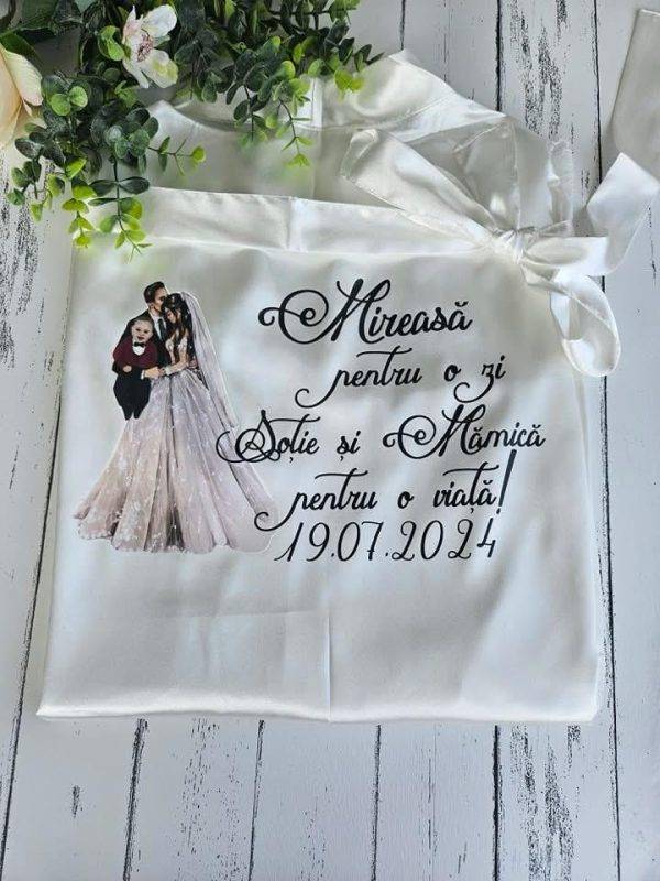 Set Halat si Papuci personalizate!