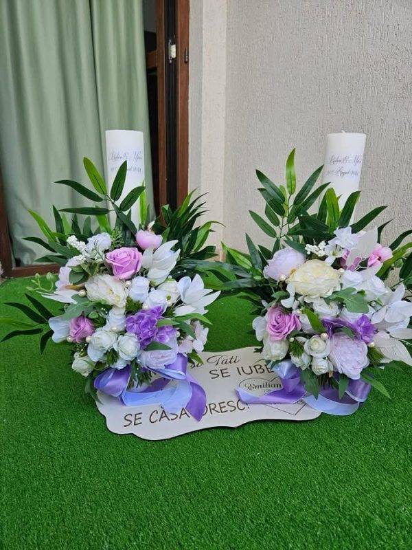 Set Lumanari Nunta,Personalizate!