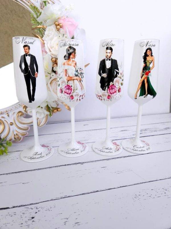 Set 4 pahare, Miri si Nasi, imagini