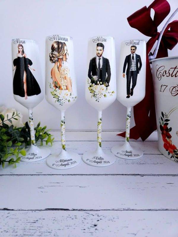 Set 4 pahare, Miri si Nasi, Imagini!
