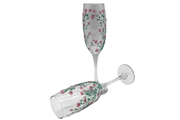 Pahare miri flori model 4