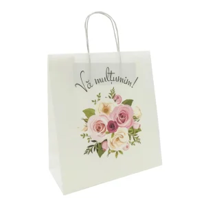 Pungi marturii nunta:L-flower-bouquet!