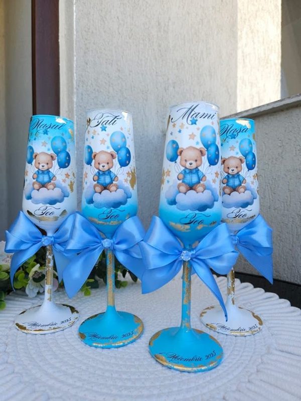 Imagine WhatsApp 2025-11-24 la 17.52.27_d22eeecd Set 4 Pahare personalizate pentru botez Winney the Pooh!