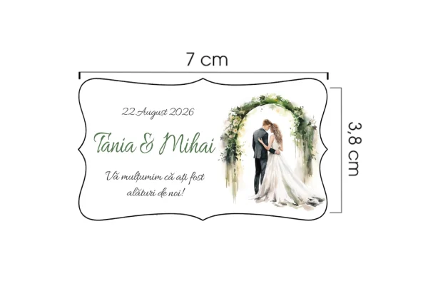 Eticheta-Acolada cu Miri(M307)