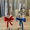 Set 2 Pahare Personalizate Miri/Nasi cu Pietre Colorate!