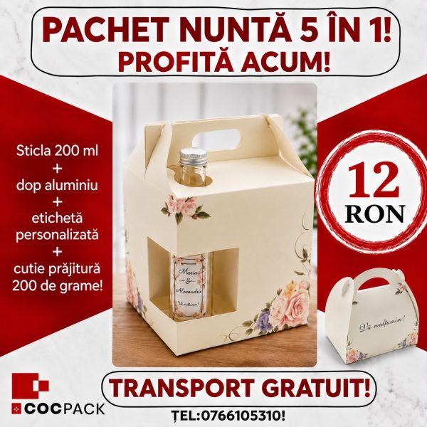 Set 5 in 1 Produse cu Motive Florale!