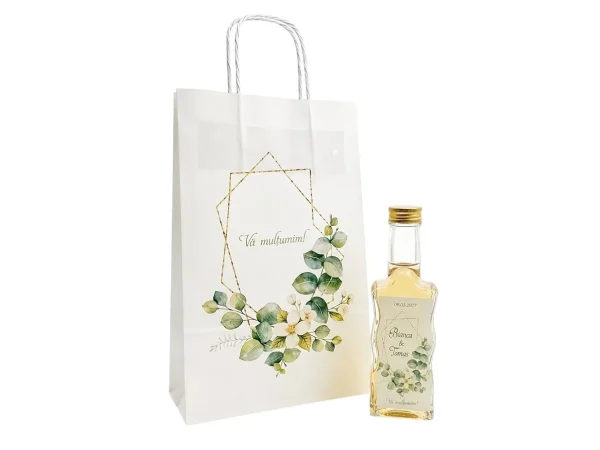 Set Pungi, Sticle 200ml, dopuri, etichete personalizate!