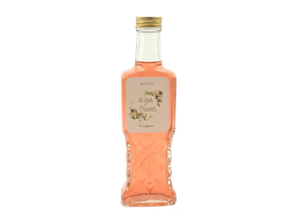 Sticle 200ml + Capac + Eticheta Personalizata Traditional!